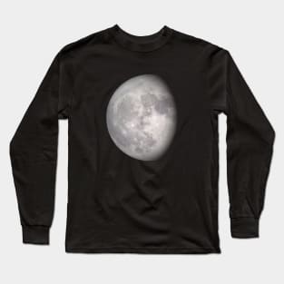 Waning Gibbous Moon Long Sleeve T-Shirt